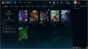 Conta com Nick de Campeão - Email Não Verificado - League of Legends LOL