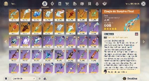 Conta Genshin AR 60 | 41 Personagens T5 | 16 Armas T5 - Genshin Impact