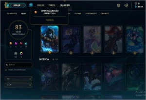 Conta Diamante 2 | Todos Champs | 4 Skins Vitoriosas - League of Legends LOL