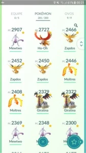 Conta PokémonGO