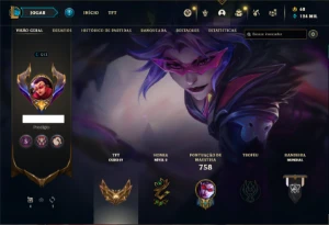 Conta prata 2 com TODOS os champs e 265 Skins ( MAIN ADC ) - League of Legends LOL