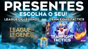 Presentes League of Legends + Brinde após a Compra LOL