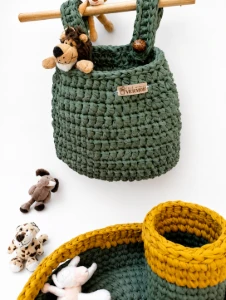 Kit de Crochê Francisco para Quarto de Bebê - Artesanato e Personalizados