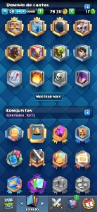 Conta Clash Royale