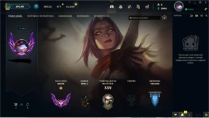 CONTA MESTRE!!! 148 CHAMPIONS//106 SKIN MMR ALTO!!! LV 284!! - League of Legends LOL