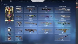 Conta Valorant com varias skins