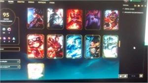 Vendo Conta de League of  Legends , conta desda season 3 - League of Legends LOL