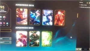 Vendo Conta de League of  Legends , conta desda season 3 - League of Legends LOL