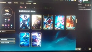 Vendo Conta de League of  Legends , conta desda season 3 - League of Legends LOL