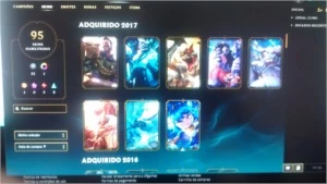Vendo Conta de League of  Legends , conta desda season 3 - League of Legends LOL
