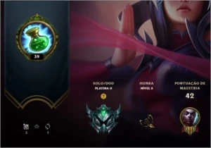 Conta Smurf Platina 2 - League of Legends LOL