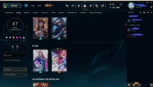 Conta lvl baixo Ouro - League of Legends LOL