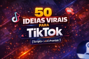 50 Ideias Virais para TikTok Gamer (Scripts + Hooks Prontos)