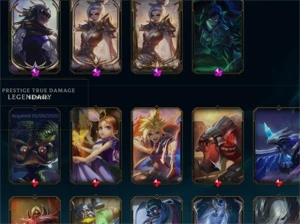 Conta PRESTIGIOSA OLD - League of Legends LOL