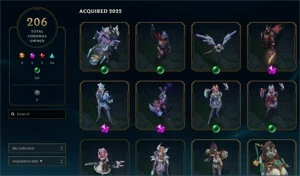 Conta PRESTIGIOSA OLD - League of Legends LOL