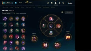 Conta league of legends, 1326 skins LOL