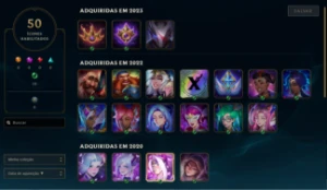Conta lol Hand Level - League of Legends