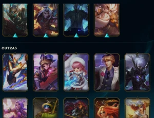 💎 CONTA MONO YASUO várias skins 💎 - League of Legends LOL