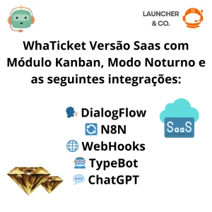 Script CRM WhaTicket Gold com SaaS e Kanban Inclusos - Outros