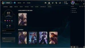 Conta 2012 inativa c. Elise vitoriosa - League of Legends LOL