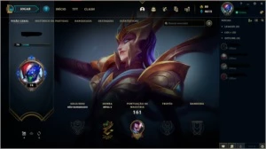 Conta 2012 inativa c. Elise vitoriosa - League of Legends LOL