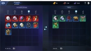 arqueira level 95, 138,186 power. - MIR4