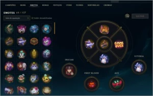 Conta LOL Gold 3 (plat 3 TFT) c/ Twitch Medieval - League of Legends