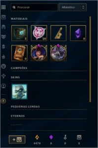 Conta LOL Gold 3 (plat 3 TFT) c/ Twitch Medieval - League of Legends