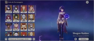 Ball C2 e Cortador de Grama + Xiao+Ganyu + Klee+Albedo - Genshin Impact