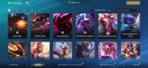 Conta Com 5K Gastos +200 Skins Com Vários Top Rank - League of Legends: Wild Rift LOL WR
