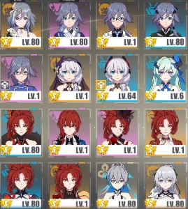 Conta Genshin (ar 60 )+ Honkai Impact(LV88) / Star Rail(70) - Genshin Impact