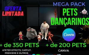 Pets Dançarinos - O Melhor Pack Da Internet 2024 - Outros