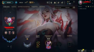 Conta LOL com 120 skins nivel 283 com todos dados - League of Legends