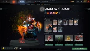 CONTA ARCONTE 1 COM ITENS, SETS / IMORTAIS ETC - DOTA 2