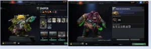 CONTA ARCONTE 1 COM ITENS, SETS / IMORTAIS ETC - DOTA 2
