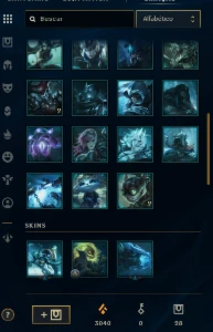 Conta league of legends lvl 223, 149 skins (2 ultimates) LOL