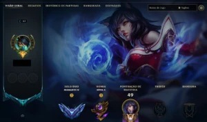 Conta Full Acesso Diamante 4 - Caitlyn Comandante De Arcane - League of Legends LOL