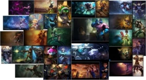 Conta league of legends prata ,32 skins ,113 champions LOL