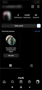 Conta Instagram 3.243 seguidores - Redes Sociais