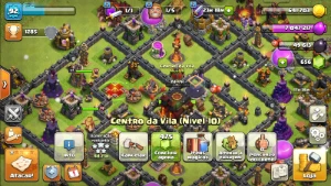 Conta Clash Of Clans CV 10 (Indo para o 11)