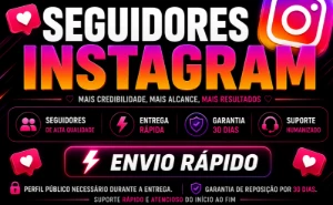 INSTAGRAM SEGUIDORES BR E MUNDIAIS + CURTIDAS de brinde - Redes Sociais