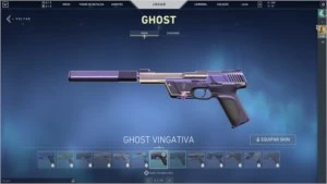 CONTA VALORANT COM SKIN VANDAL SUBLIME, PHANTOM ONI E FACA