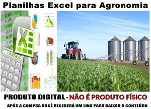 Planilhas Excel para Agronomia - Digital Services