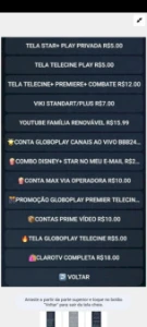 Bot De 5 Contas No Telegram + Um Canal  + 7 Paineis Para Rev - Assinaturas e Premium