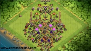 CLASH OF CLANS CV 10 LVL 129