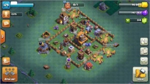 CLASH OF CLANS CV 10 LVL 129
