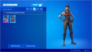 CONTA FORTNITE RENEGADE RAIDER + ESPECIALISTA EM BRILHOS