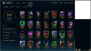 Conta Diamante IV, 42 skins, 100+ campeões, 12 páginas runas - League of Legends LOL