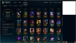 Conta Diamante IV, 42 skins, 100+ campeões, 12 páginas runas - League of Legends LOL