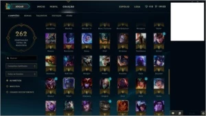 Conta Diamante IV, 42 skins, 100+ campeões, 12 páginas runas - League of Legends LOL
